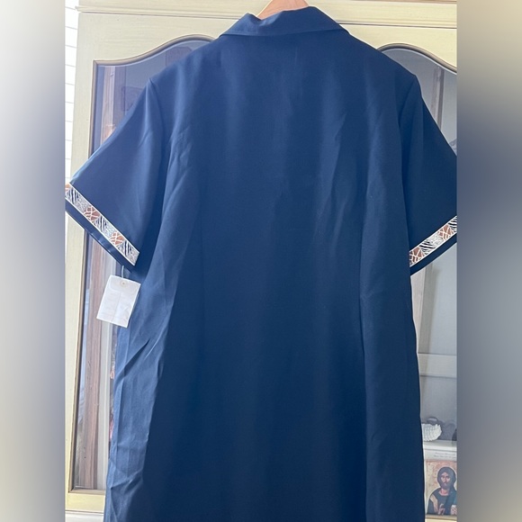 BEA Classics Gorgeous Black/Gold Business WOMENS Dress NWT plus size 28W - Picture 3 of 6